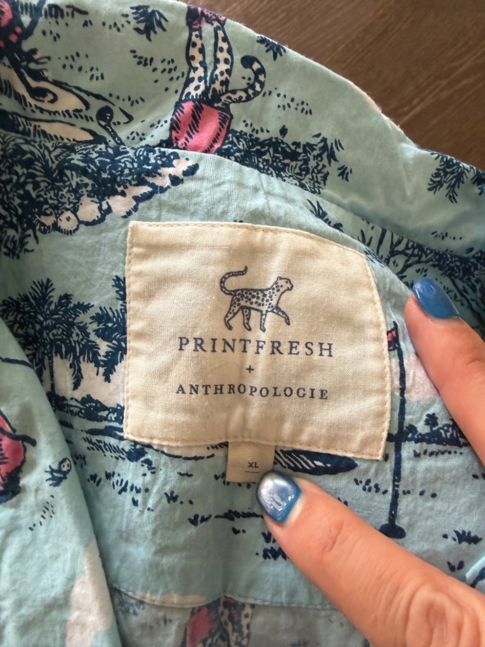 Printfresh Golf Organic Cotton Short PJ Set.  Size XL. - Picture 7 of 7